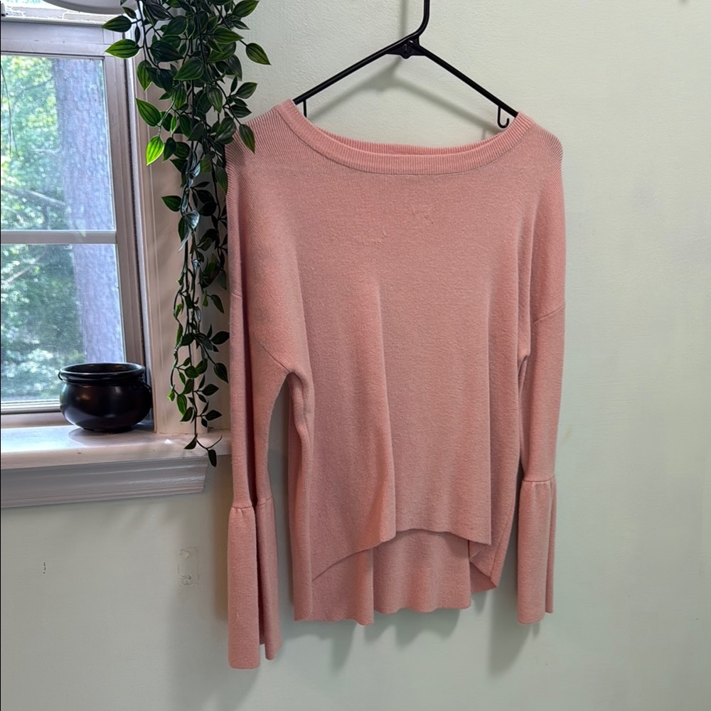 Pink Long Sleeve Sweater